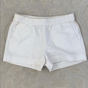 Jcrew white shorts - size 4